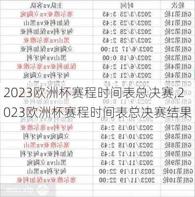 2023年足球欧洲杯赛程时间表一览-第2张图片-www.211178.com_果博福布斯